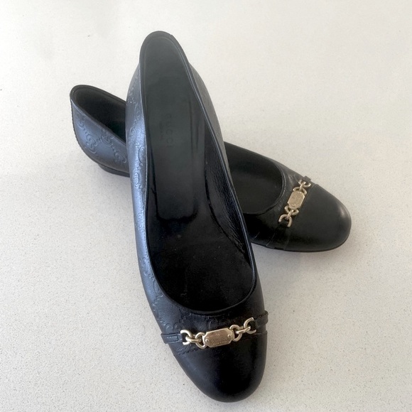 Gucci black flats size 8.5B - Picture 5 of 8
